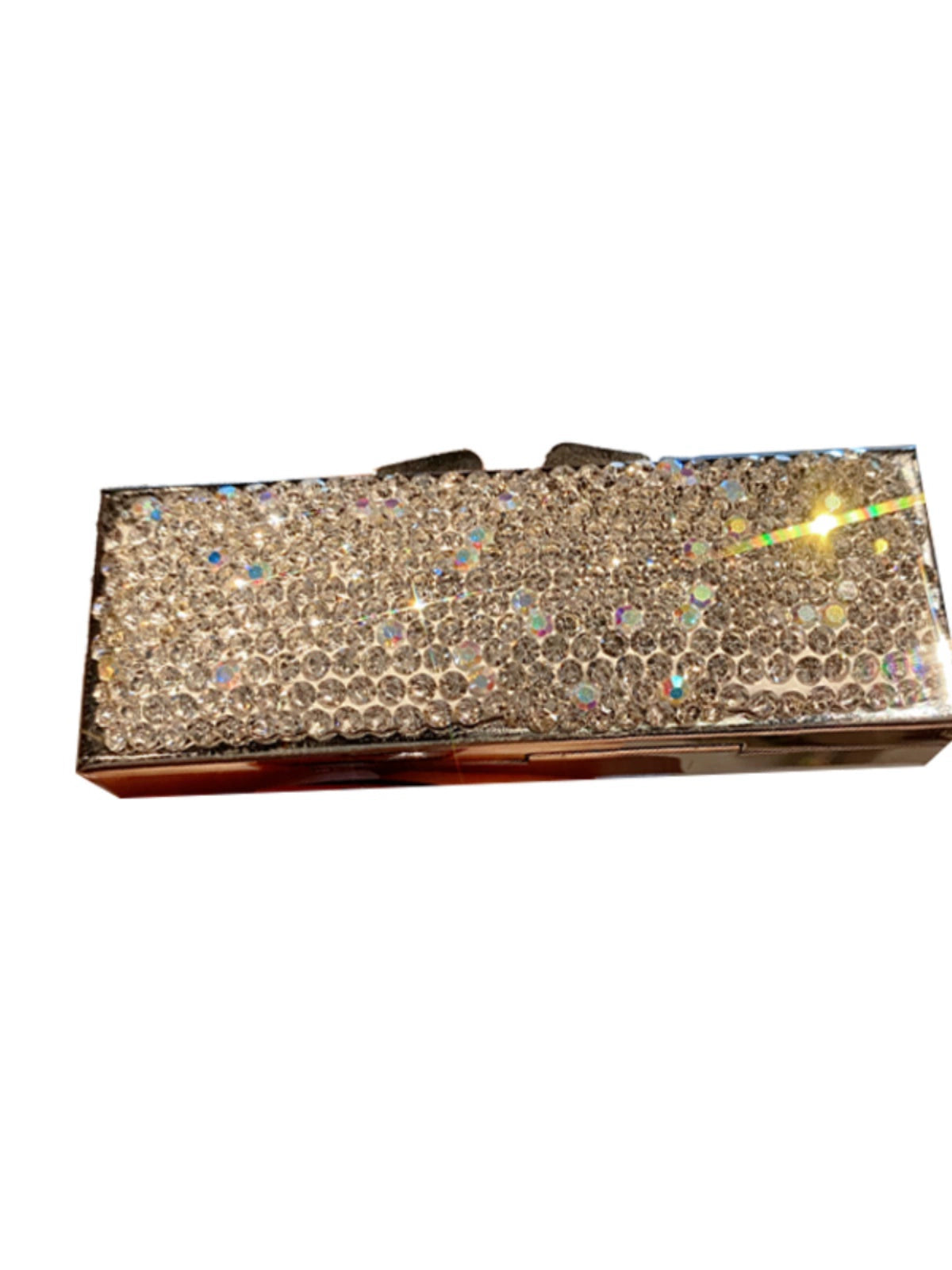 Sparkly Diamond Mini Pill Box – Portable Tablet Organizer with Stylish Design