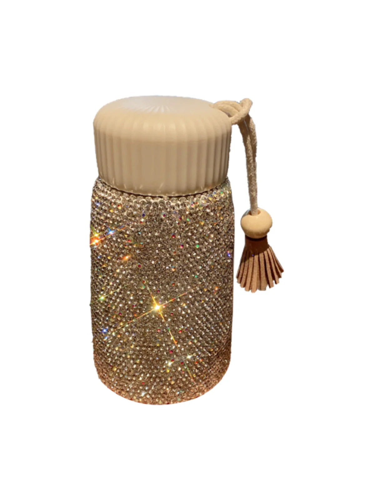 Premium Diamond-Encrusted Thermos – Stainless Steel Luxury Water Bottle