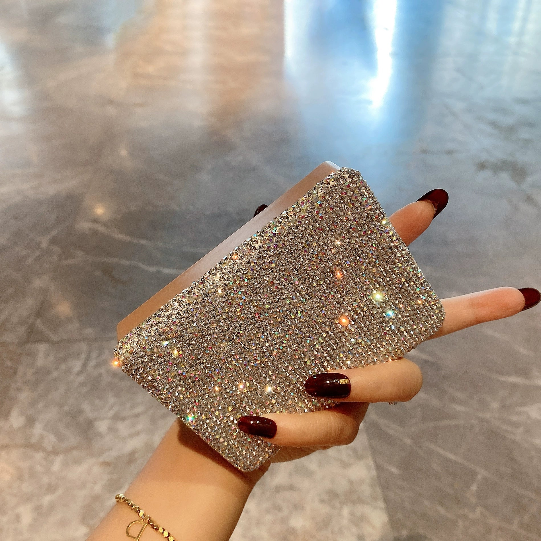 Diamond Makeup Brush Set – Mini Portable Cosmetic Brush Kit, Multi-Functional