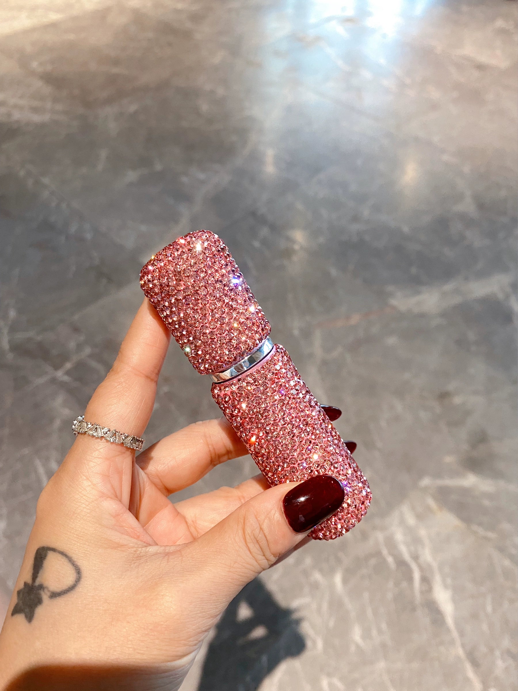 Luxury Diamond Travel Spray Bottle – Cute Mini Perfume & Lotion Container